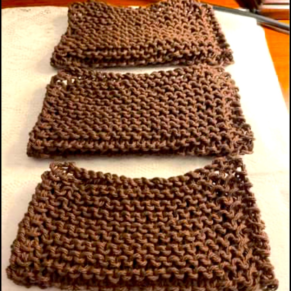 Hand Made 100 % Cotton Dish Cloths